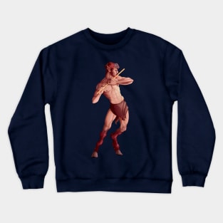 Faun Flute Crewneck Sweatshirt